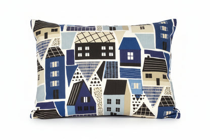 just cushions clovelly rectangular seaside themed cushion