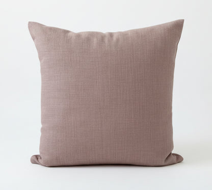 just cushion linen look cushion plain cushion in quality fabric handmade in the uk dusty pink 18" 20" 22" square