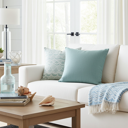 Linen Look Cushion - Cambridge