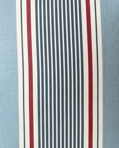 just cushions close up of sail stripe cushion